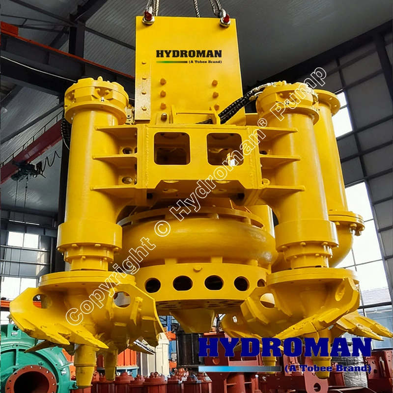 300mm Outlet Hydraulic Slurry Pump for Excavator Use