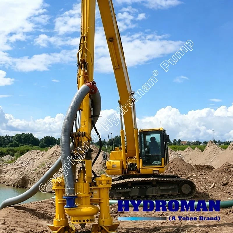 Excavator Hydraulic Cutter Pump for Sediment Cleaning