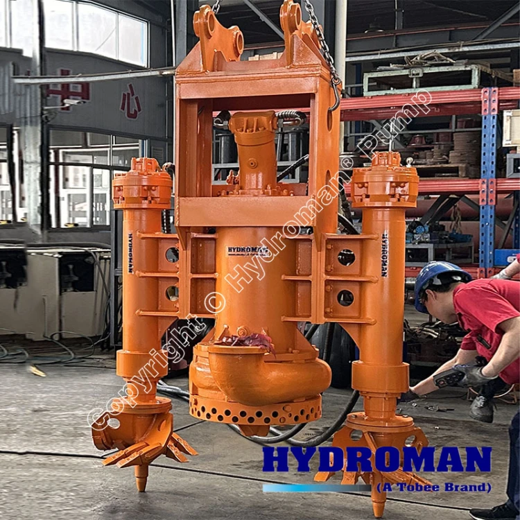 Vertical Hydraulic Sludge Pump for Underwater Operation