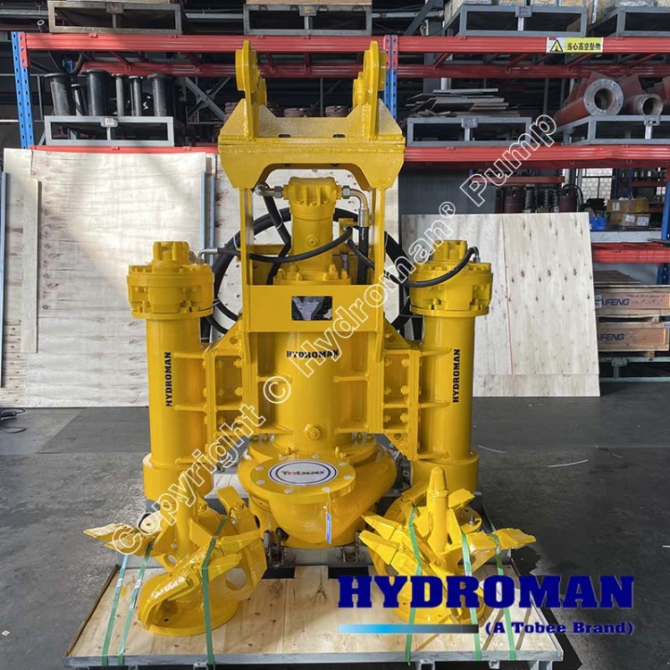 350THY250 Submersible Cutterhead Dredge Pump for Removal