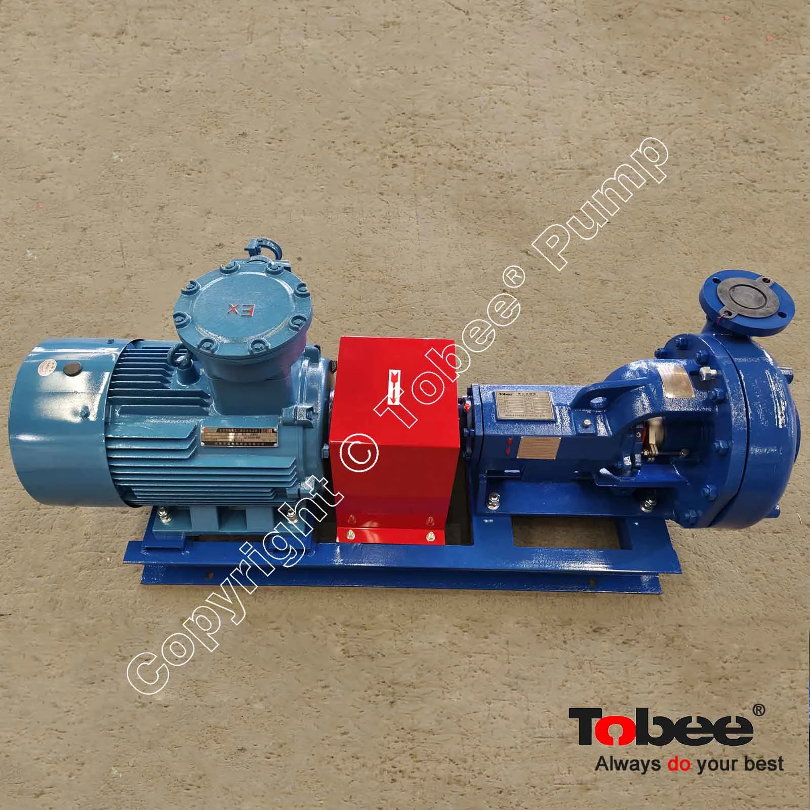 4x3x13 Pump with 30 hp motor 