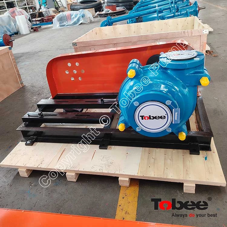 Rubber Lined Sludge Pump for Corrosive Slurry