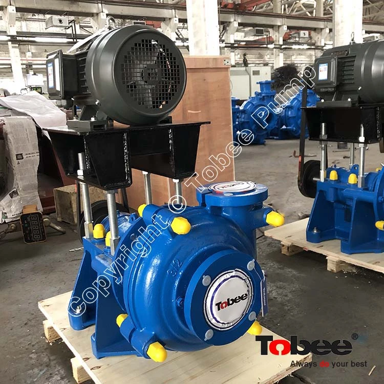 Centrifugal Slurry Pump with Rubber Lined Impeller