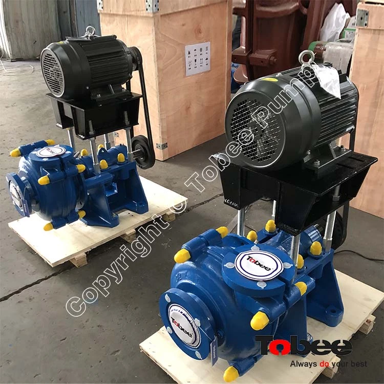 Rubber Impeller Slurry Pump for Corrosive Applications