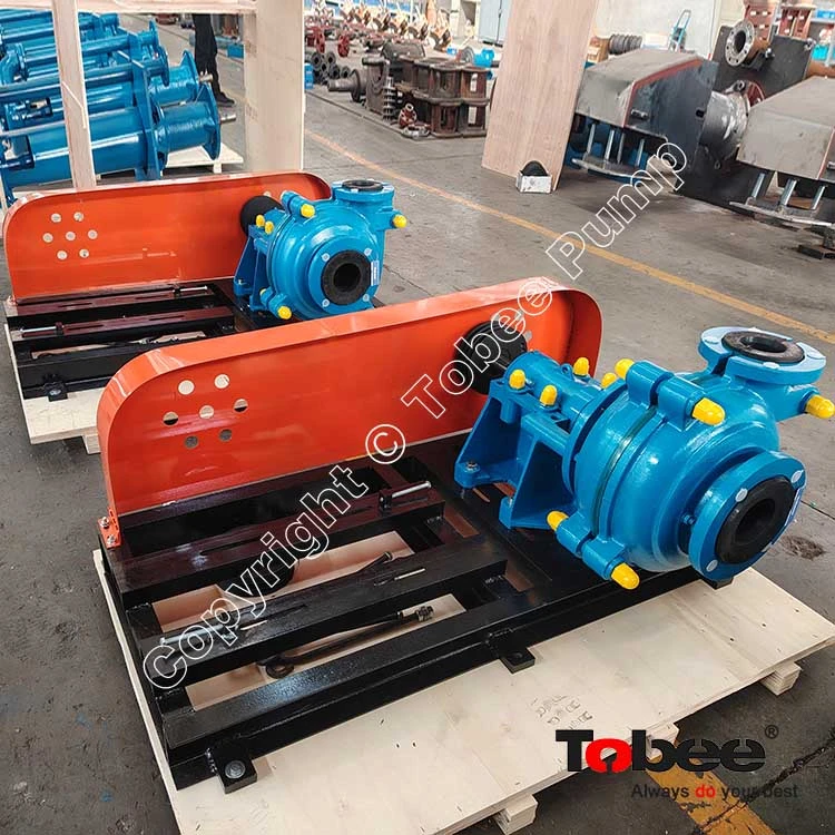 Abrasion Resistant Rubber Impeller Slurry Pumps