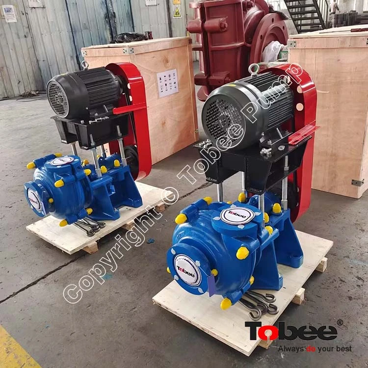 Corrosion Resistant Slurry Pump with Rubber Parts