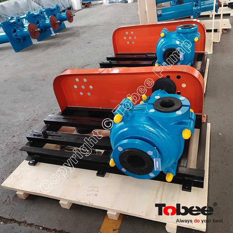 Corrosion Resistant Slurry Pump with Rubber Components