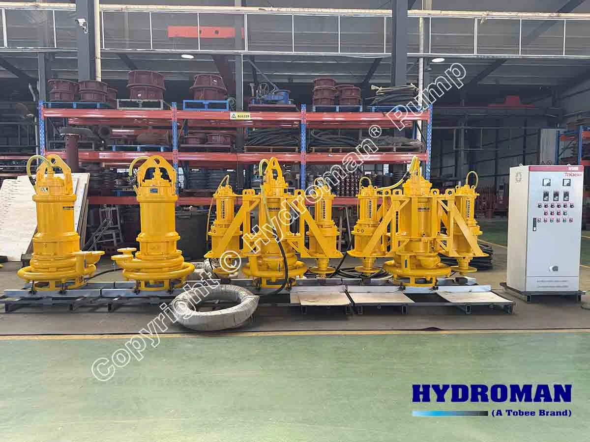 Submersible Sludge Pump with Electric Cutters