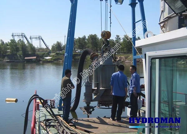 Hydroman Submersible Slurry Pump with Side Cutters