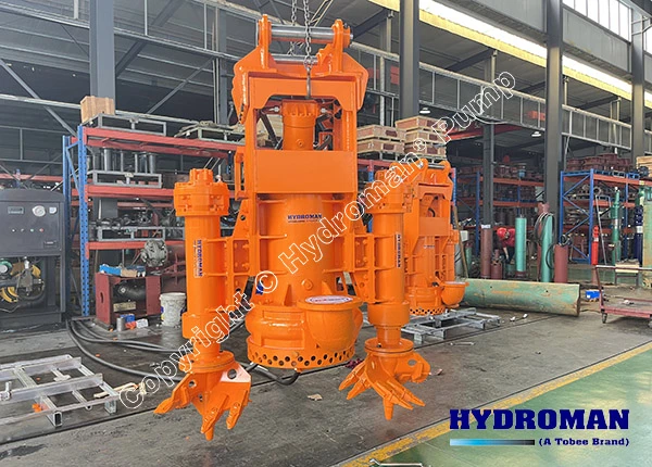 Heavy Duty Hydraulic Sludge Pump with Cutters