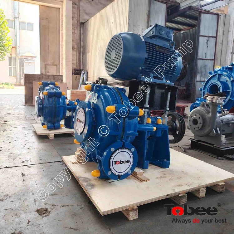 Rubber Lined Slurry Pumps