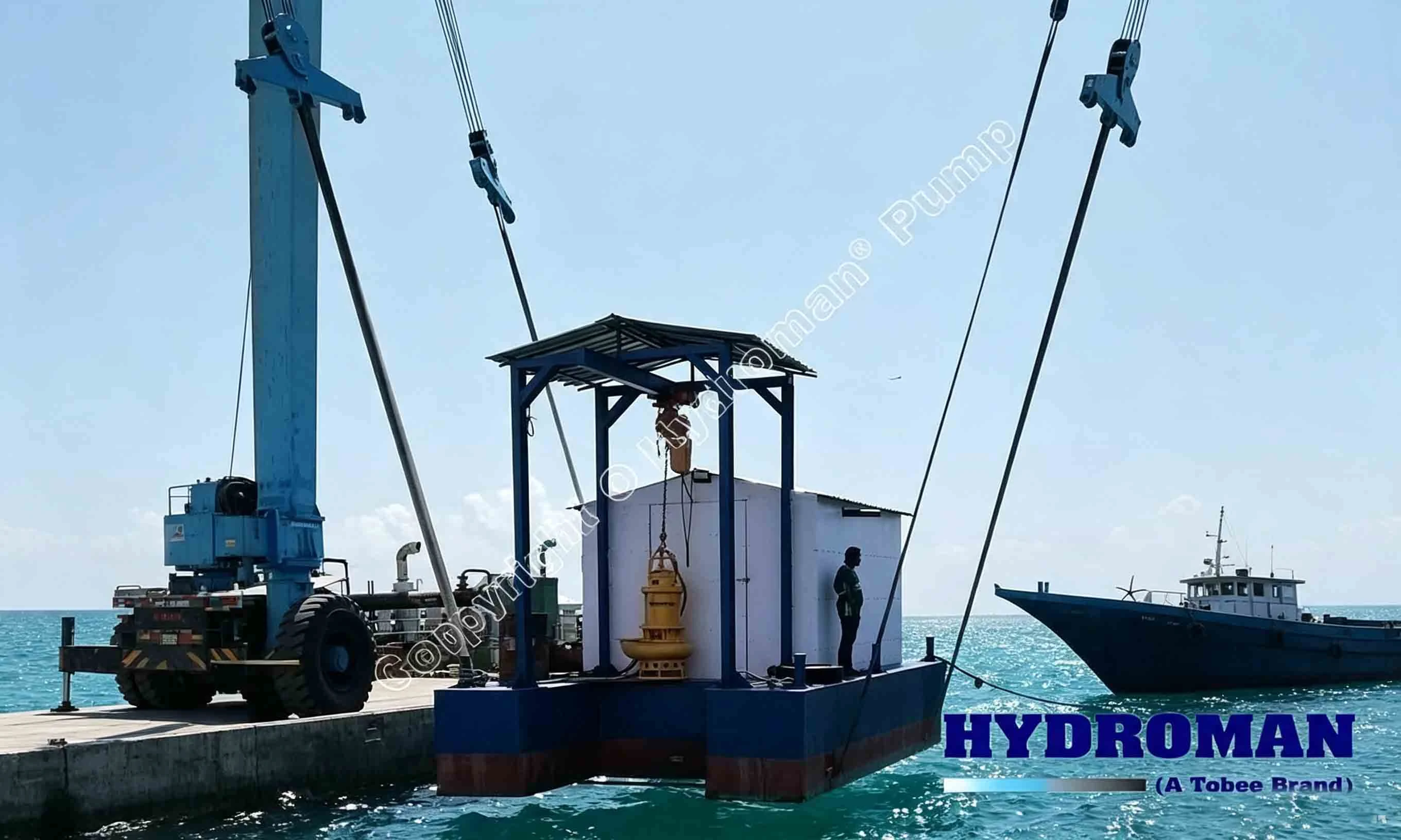 Submersible Slurry Pump for River Dredging