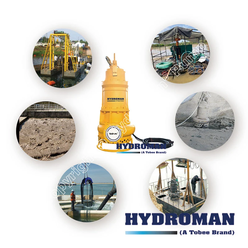 Hydroman® Submersible Slurry Pump Typical Applications