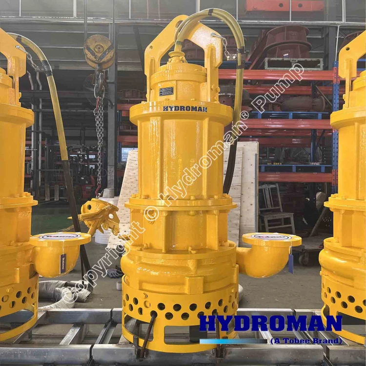 Submersible dredge pump
