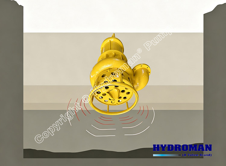 Hydroman<sup>®</sup> 400TJQ560-50H10A Electric Submersible Agitator Pump for Heavy Slurry