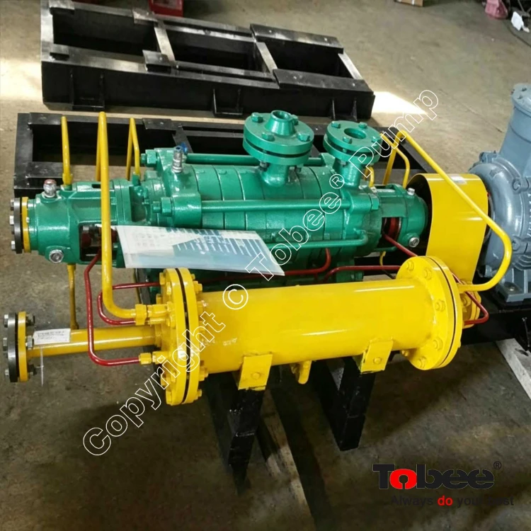 High-temperature multistage pump
