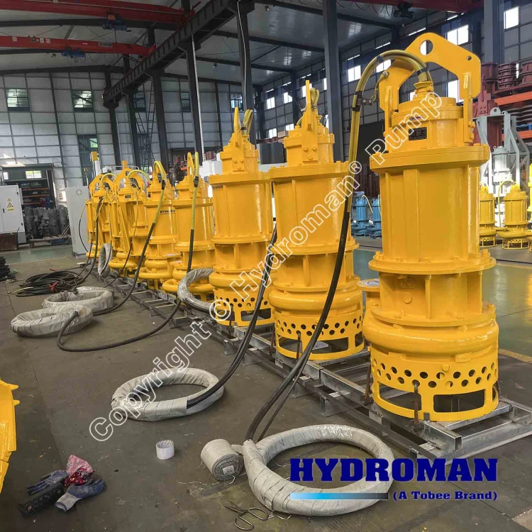  Tunnelling submersible slurry pump