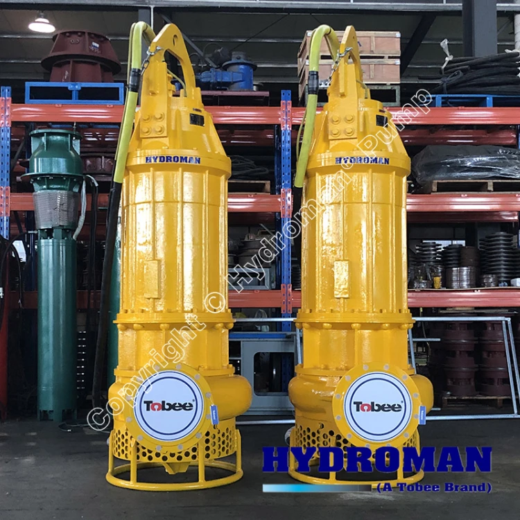 400mm Submersible Slurry Pump with Agitator