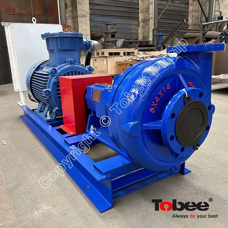 Sandman Mission Magnum 5x4x14 Skid Mounted Centrifugal Pump