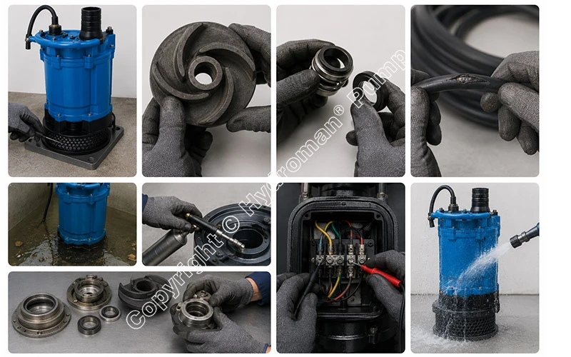 Submersible Type Dewatering Pump Maintenance