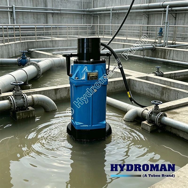 Submersible Sewage Pump Installation