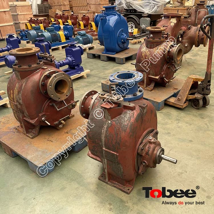 self priming wastewater pump