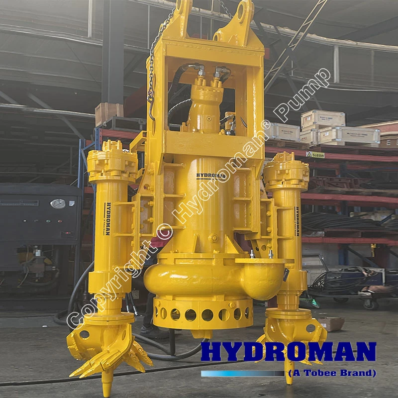 Excavator Mounted Dredge Pump Attachment in Dredging Projects