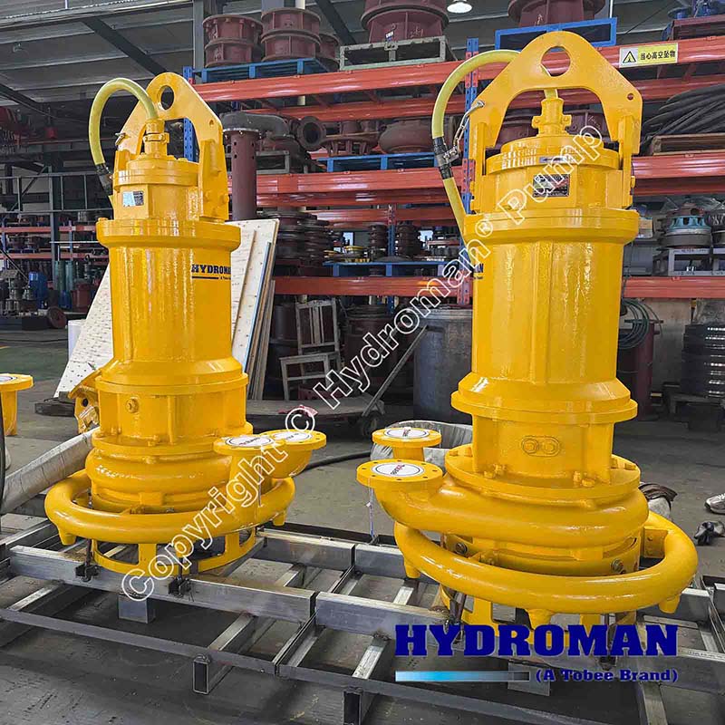 Submersible Slurry Pump with Water Jet Ring