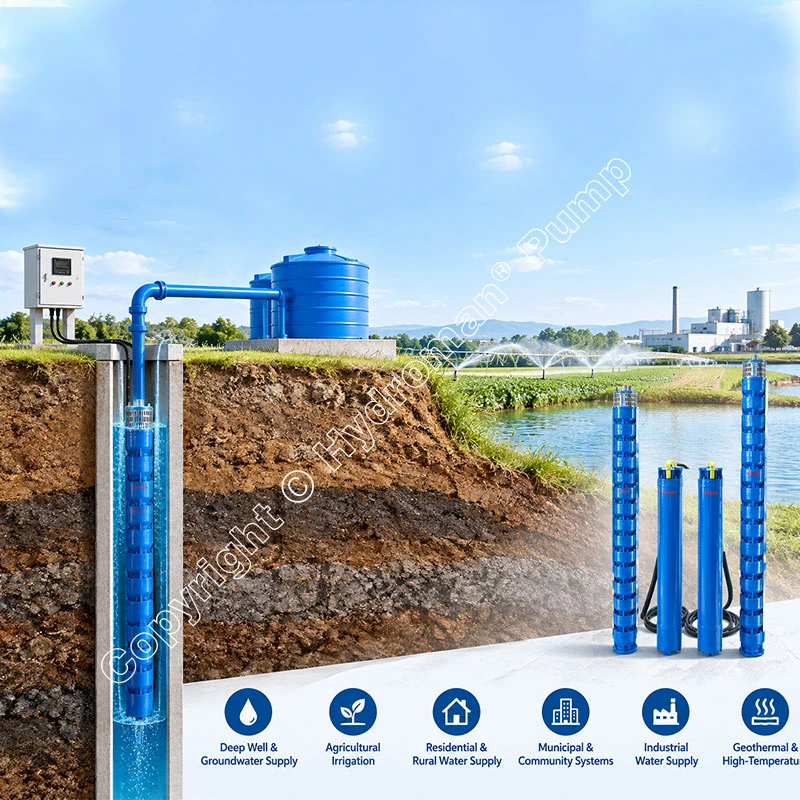 Hydroman Electric Borehole Pump for Irrigation