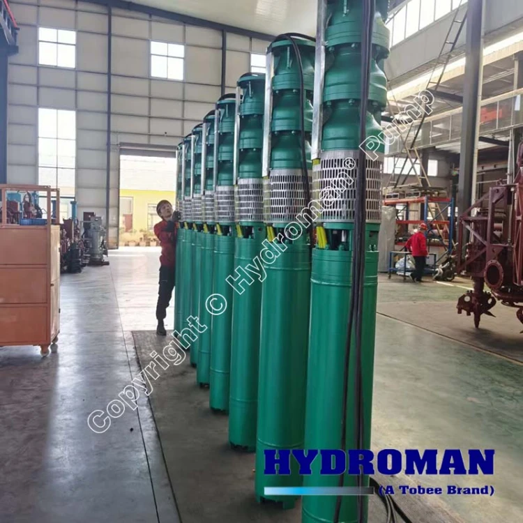 Hydroman 3 Phase Borehole Pumps