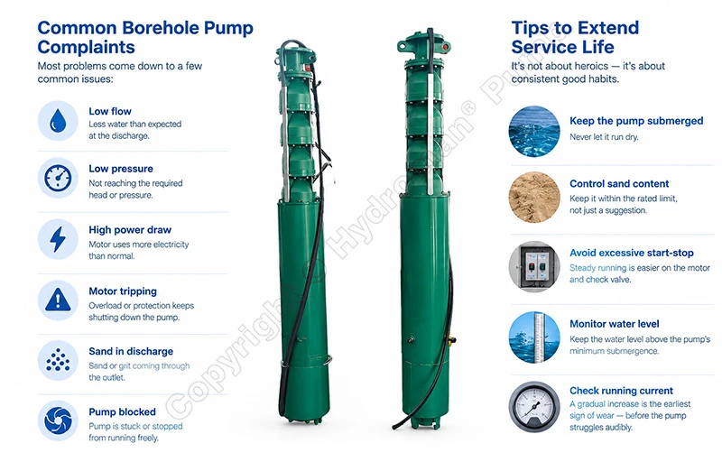 5 HP Submersible Borehole Pump Maintenance