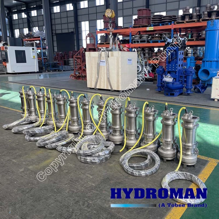 Wear Resistant Submersible Sewage Pump SS316