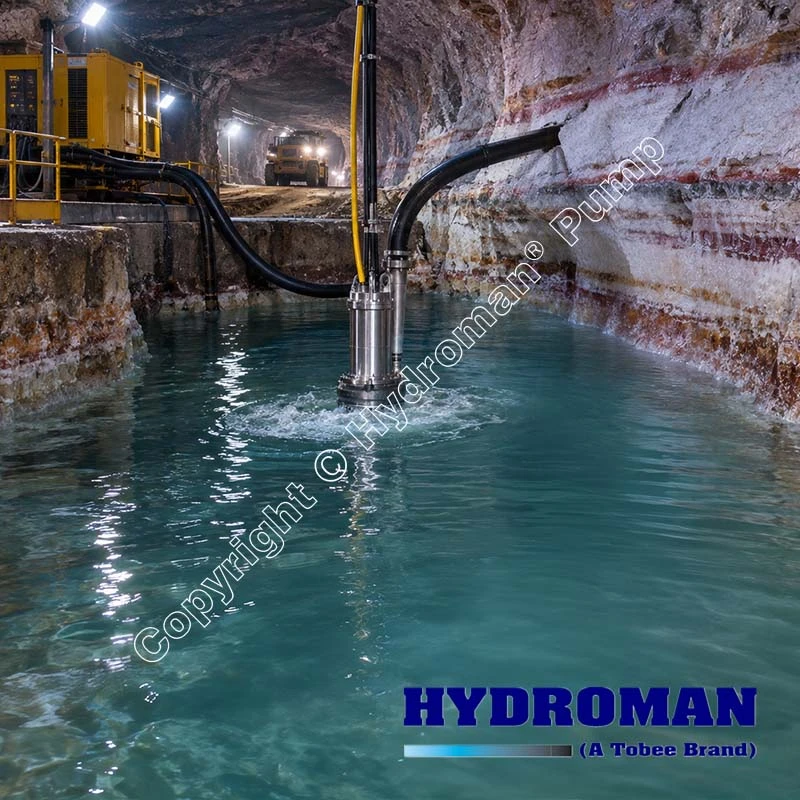 Submersible Wast Water Pump for Potash Mine