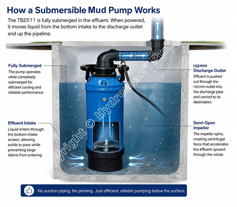 Hydroman Industrial Mud Pump