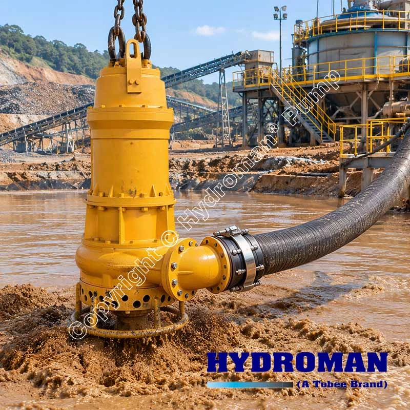 400TJQ315-50H6A Elecrtic Submersible Sand Agitator Pump Applications in Gold Ore Processing