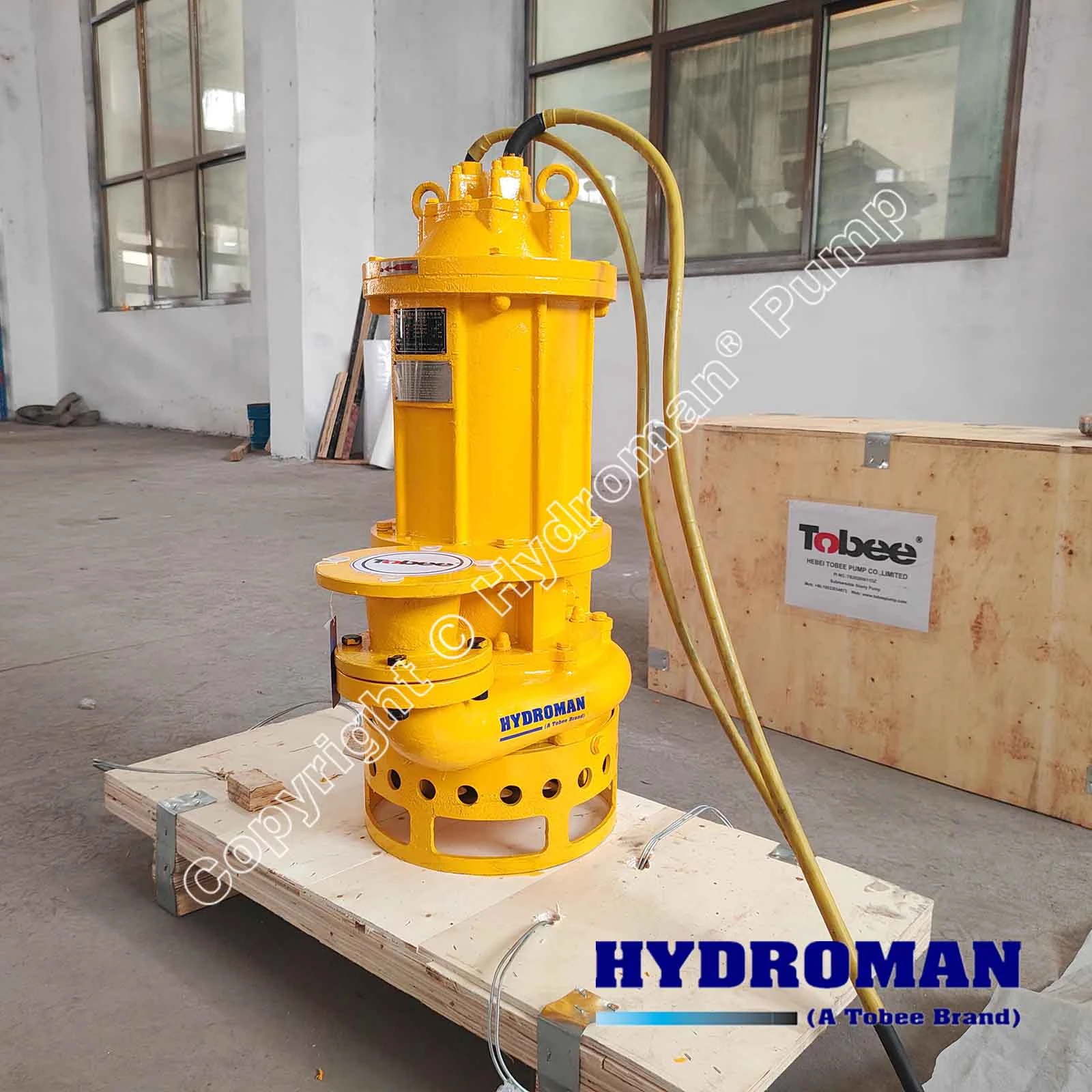 Hydroman Submersible Electric-Operated Trash Pump